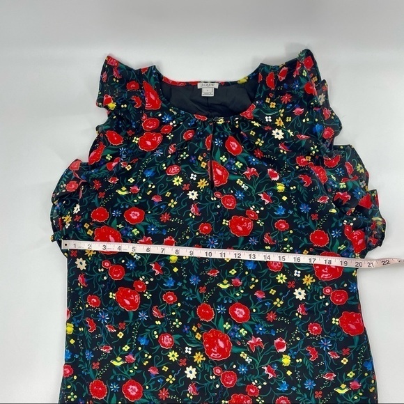 J. Crew Floral Flutter Dress NWT‎ - Picture 10 of 13